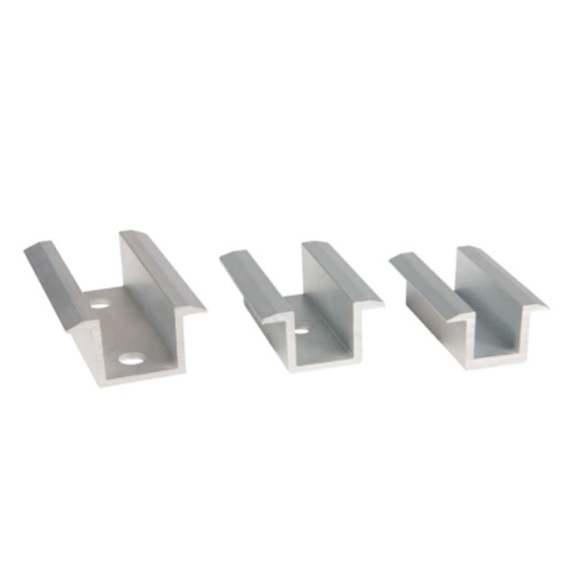 High Quality Aluminum Mid End Clamp for Solar Mounting System